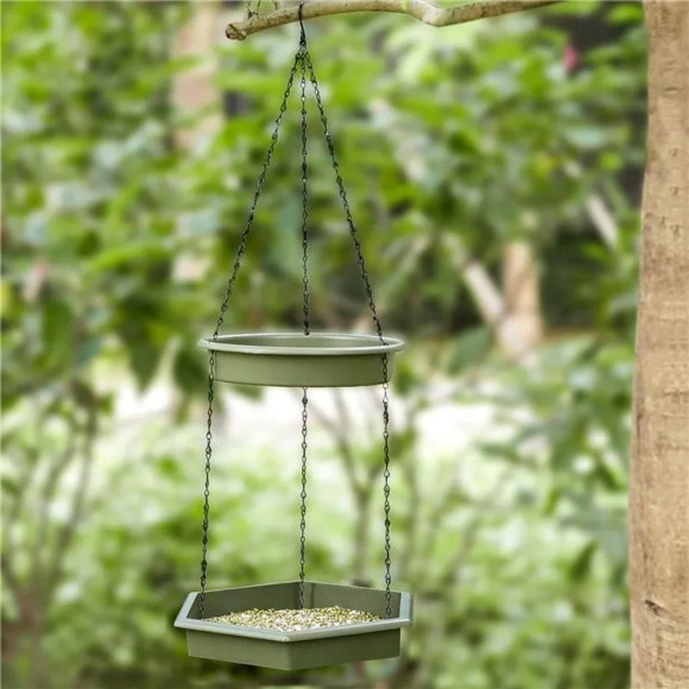 Hanging Bird Bath Bird Bath Bird Feeder, 2in1 XL Hanging Bird Feeder& Bird Baths